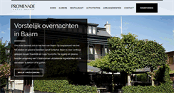 Desktop Screenshot of hotelpromenade.nl