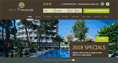 Desktop Screenshot of hotelpromenade.com