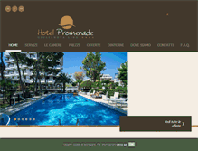 Tablet Screenshot of hotelpromenade.com